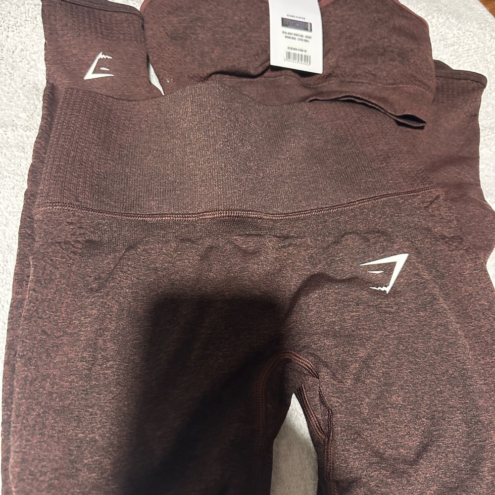 Gymshark women   Chocolate Leggings